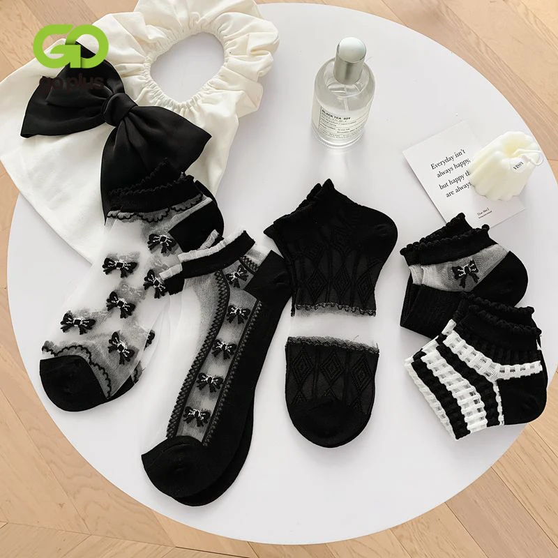 Women's Socks Fashion Lace Short Socks Ladies Ankle Transparent Socks Calcetines Cortos Mujer Soquettes Femmes Sokken Dames
Women's Socks Fashion Lace Short Socks Ladies Ankle Transparent Socks Calcetines Cortos Mujer Soquettes Femmes Sokken Dames