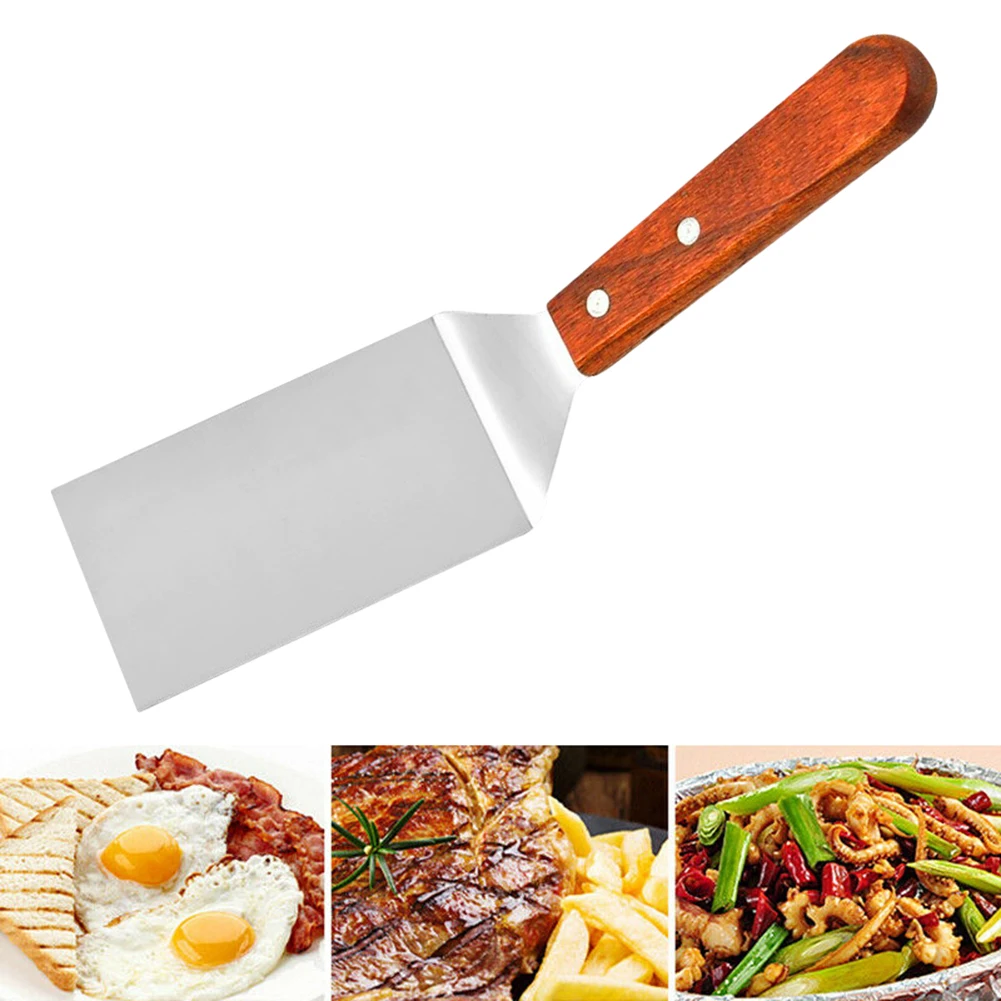 1pcs Stainless Steel Spatula For Cake Pie Pizza Barbecue Baking Salad Kitchen Cooking Tools Wooden Handle Scraper
1pcs Stainless Steel Spatula For Cake Pie Pizza Barbecue Baking Salad Kitchen Cooking Tools Wooden Handle Scraper