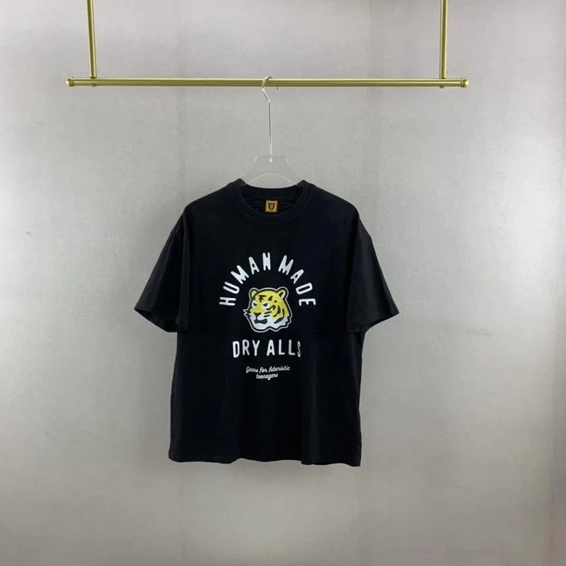 22SS New Style Tiger Head Print HUMAN MADE T Shirt Men Women EU Size 100% Cotton HUMAN MADE Top Tees Fashion Summer Techwear
22SS New Style Tiger Head Print HUMAN MADE T Shirt Men Women EU Size 100% Cotton HUMAN MADE Top Tees Fashion Summer Techwear