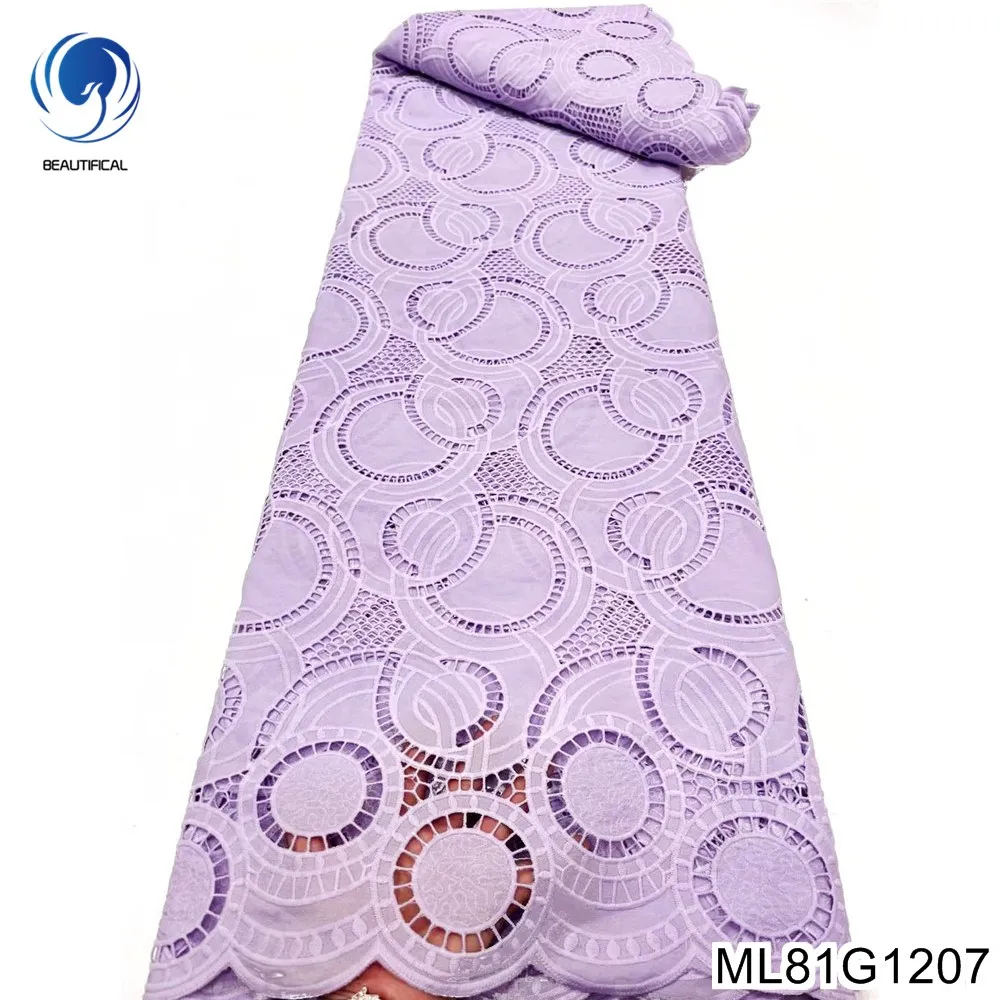 Красивая африканская ткань 2023 высококачественное кружевное водорастворимое в воде 100% полиэстер стандартное фиолетовое нигерийское стандартное платье ML81G12
Красивая африканская ткань 2023 высококачественное кружевное водорастворимое в воде 100% полиэстер стандартное фиолетовое нигерийское стандартное платье ML81G12