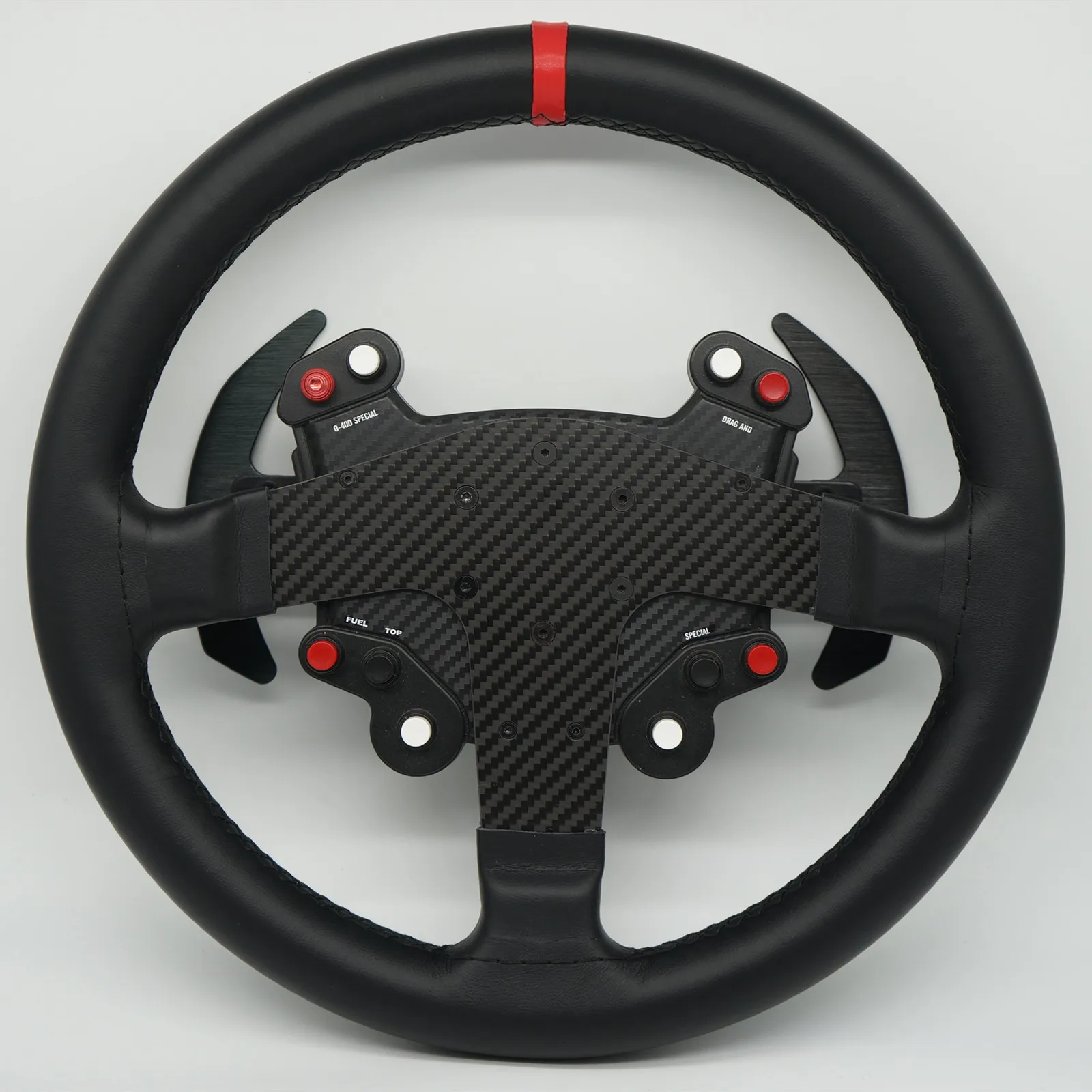 

DIY Racing Games Wheel for Thrustmaster P310 R383 TS-XW Retrofit Rally Carbon Fiber Steering Wheel
