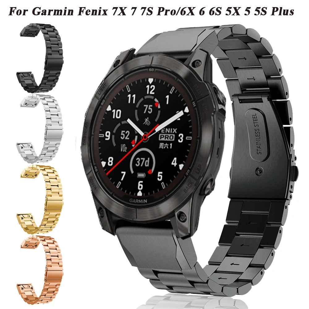 Ремешок 20 22 26 мм для Garmin Fenix 7 7S 7X Pro 6 6X 5 5X Plus touchs70 S60 S62, металлический браслет для наручных часов QuickFit
Ремешок 20 22 26 мм для Garmin Fenix 7 7S 7X Pro 6 6X 5 5X Plus touchs70 S60 S62, металлический браслет для наручных часов QuickFit