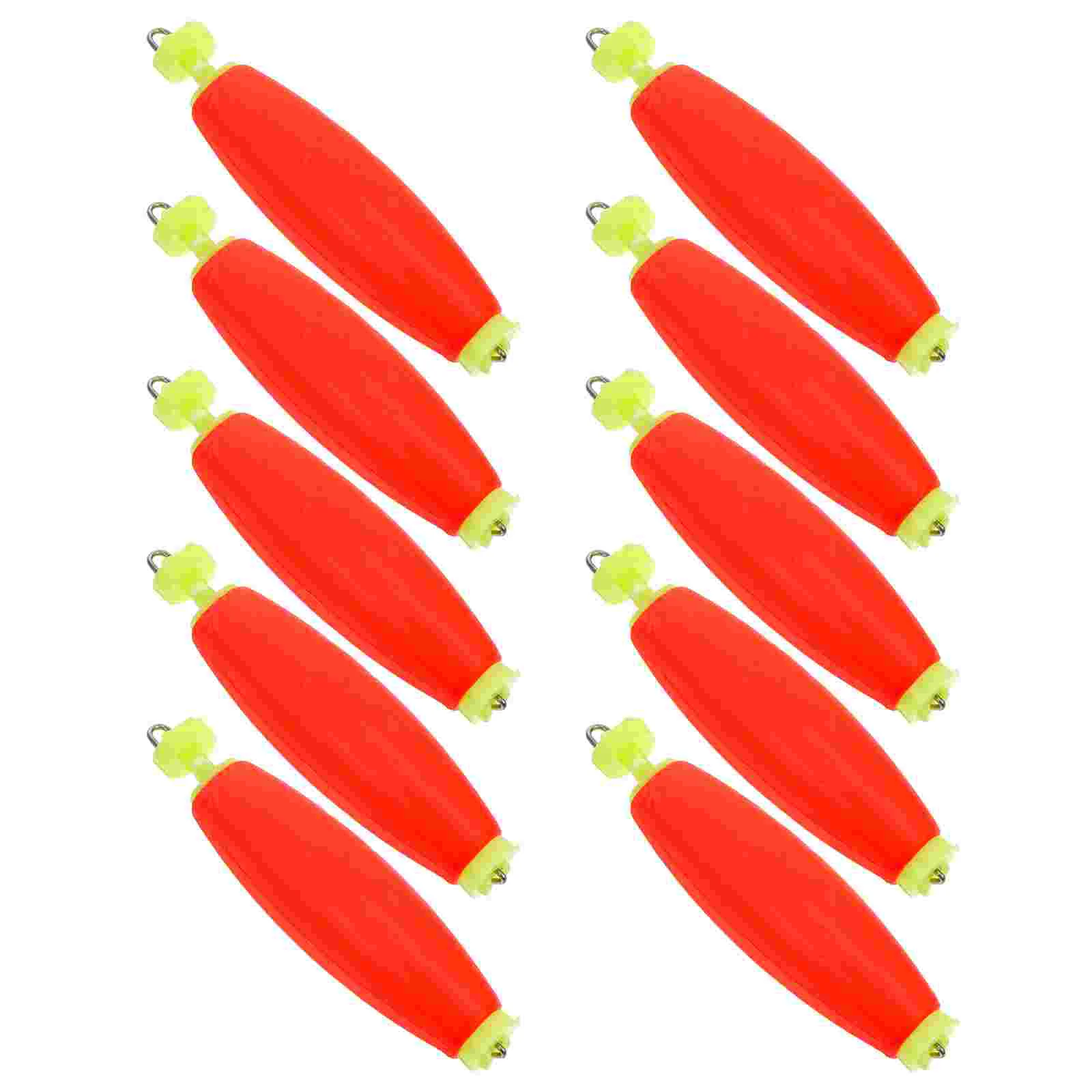 10 Pcs Weighted Floats Hook Tool Weighted Bobbers Fishing Net Floats Fishing Weighted Floats Red Accessories
10 Pcs Weighted Floats Hook Tool Weighted Bobbers Fishing Net Floats Fishing Weighted Floats Red Accessories