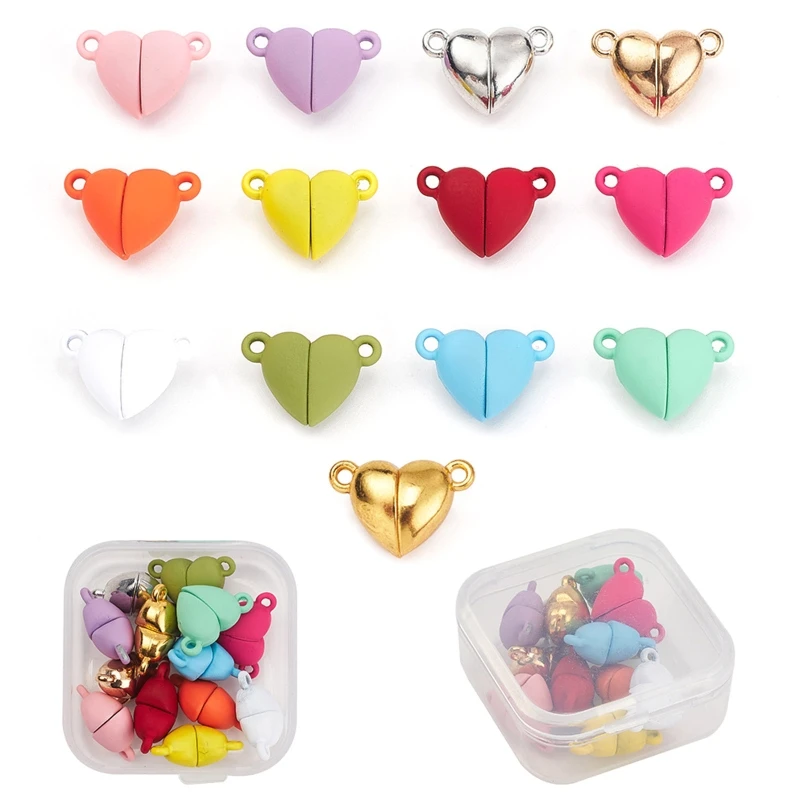 Разноцветные магнитные застежки в форме сердца для ювелирных изделий «сделай сам», пара браслетов, магнитная застежка-преобразователь, сое...
Разноцветные магнитные застежки в форме сердца для ювелирных изделий «сделай сам», пара браслетов, магнитная застежка-преобразователь, сое...