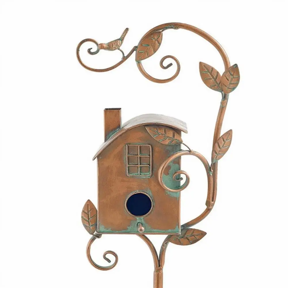Metal Bird House Nest Pigeon Parrot House Rustic Bracket Bird Cage Garden Patio Zigzag Art Outdoor Decor Gift Bird Supplies
Metal Bird House Nest Pigeon Parrot House Rustic Bracket Bird Cage Garden Patio Zigzag Art Outdoor Decor Gift Bird Supplies