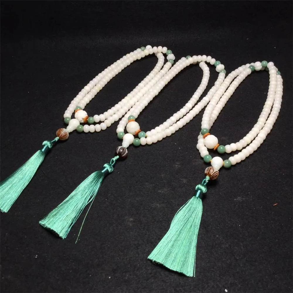 Natural White Jade Fresh Men's and Women's Beads Bracelet Original DIY Jewelry Exquisite Bodhi Root Lucky Beads Jewelry Gift
Natural White Jade Fresh Men's and Women's Beads Bracelet Original DIY Jewelry Exquisite Bodhi Root Lucky Beads Jewelry Gift