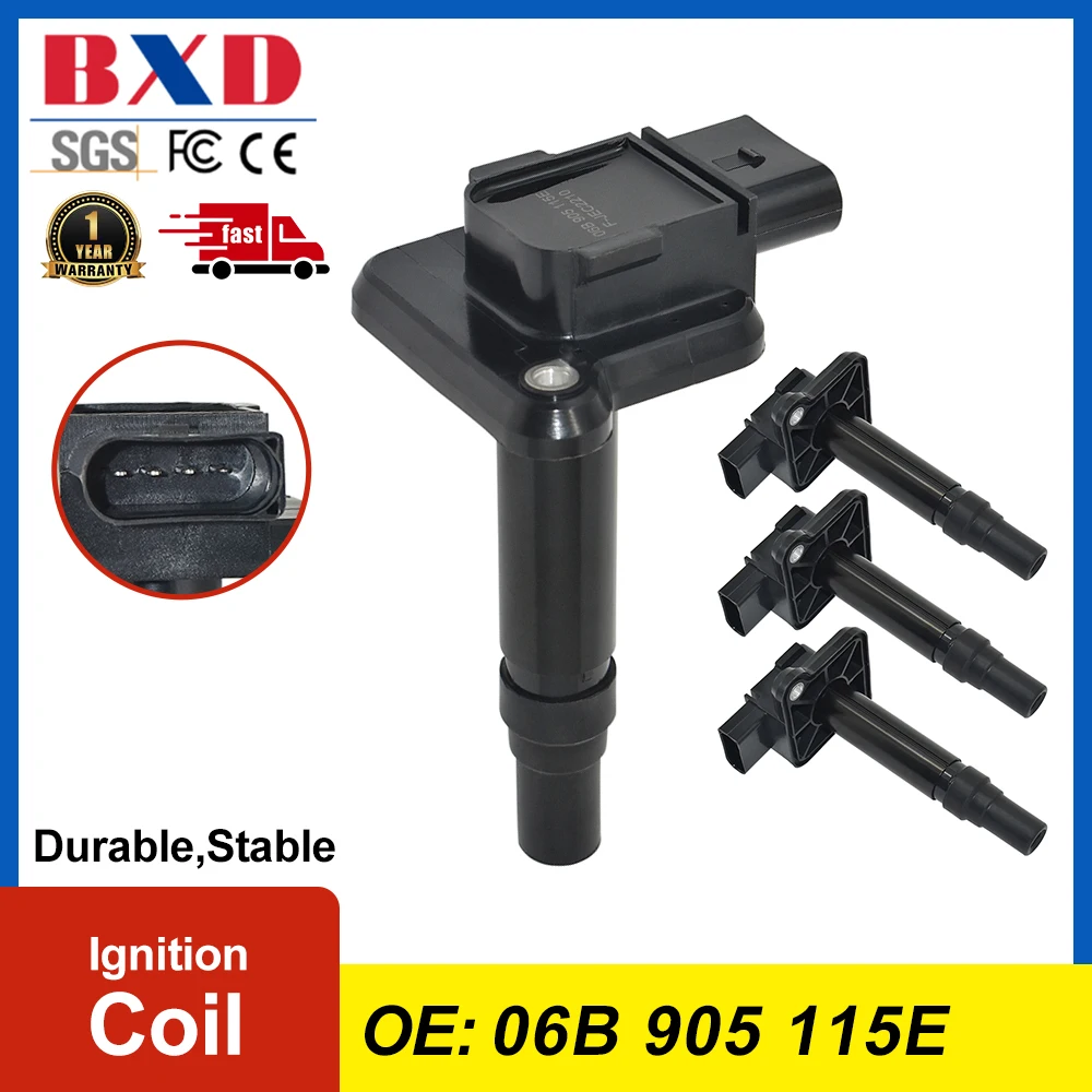 1/4 шт. катушка зажигания 06B 905 115E F-JEC2210 для Audi A3 A4 A6 A8 RS6 S6 S8 TT, Volkswagen Beetle Golf Jetta ПАССАТ шаран
1/4 шт. катушка зажигания 06B 905 115E F-JEC2210 для Audi A3 A4 A6 A8 RS6 S6 S8 TT, Volkswagen Beetle Golf Jetta ПАССАТ шаран