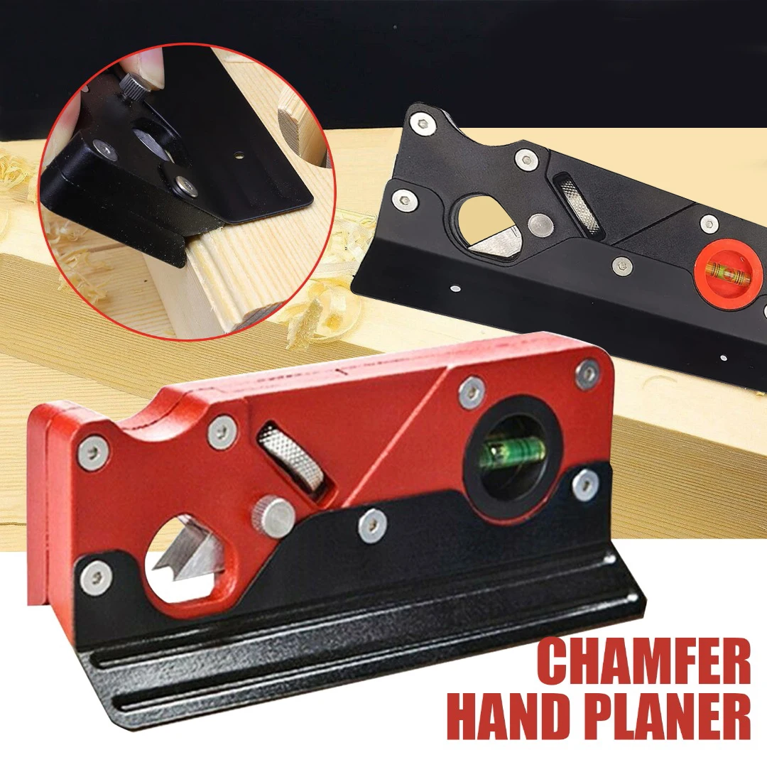 Woodworking Chamfer Hand Planer With Backer Adjustable Corner Planer Edge Smoothing Carpenter Accessories Hand DIY Tools
Woodworking Chamfer Hand Planer With Backer Adjustable Corner Planer Edge Smoothing Carpenter Accessories Hand DIY Tools