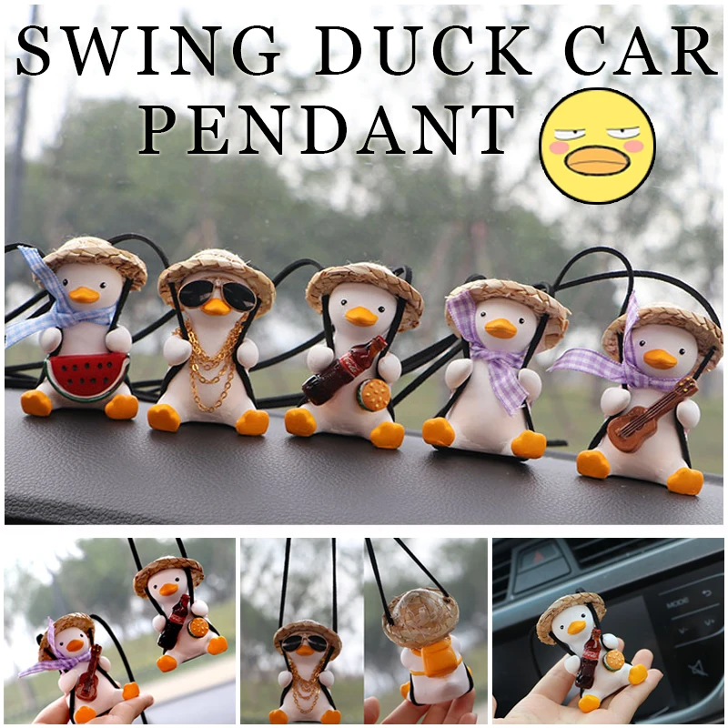 Gypsum Car Accessories Schoolbag Straw Hat Duck Pendant Auto Rearview Mirror Ornament Birthday Gift Car Decoraction Fragrance
Gypsum Car Accessories Schoolbag Straw Hat Duck Pendant Auto Rearview Mirror Ornament Birthday Gift Car Decoraction Fragrance