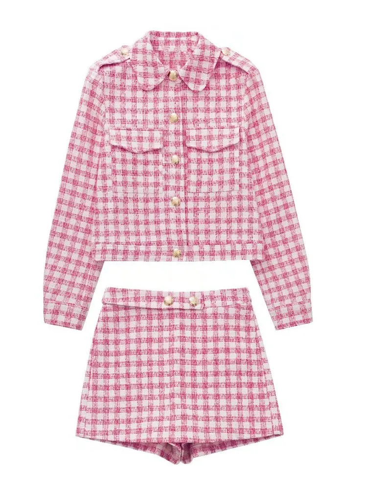 Women 2022 New 2Pcs Blazer Shorts Suit Office Outfits Vintage Long Sleeve Turn Down Collar Coats+ Zipper High Waist Shorts
Women 2022 New 2Pcs Blazer Shorts Suit Office Outfits Vintage Long Sleeve Turn Down Collar Coats+ Zipper High Waist Shorts