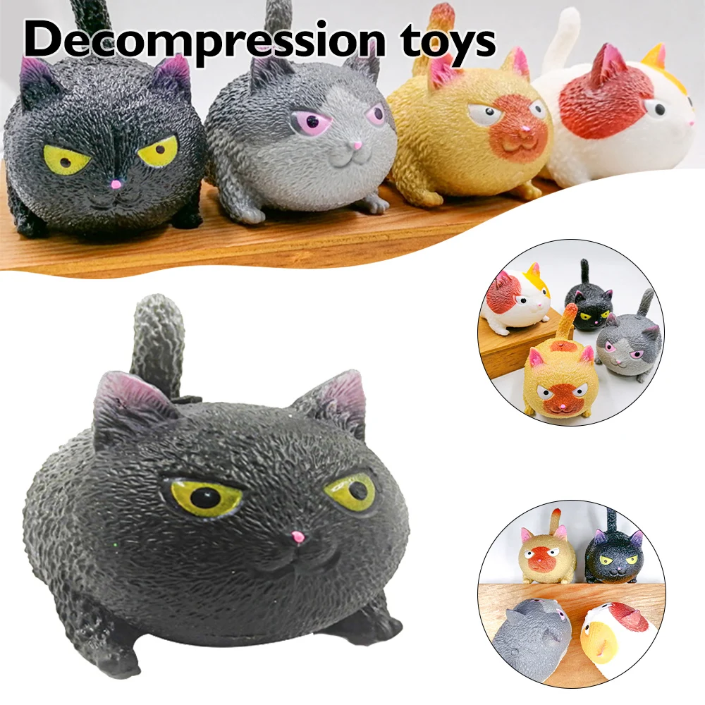 12 PCS Cartoon Cat Shape Squeeze Fidget Decompression Sensory Finger Stress Toy Party Favors Quick Rebound Squeezable JAN88
12 PCS Cartoon Cat Shape Squeeze Fidget Decompression Sensory Finger Stress Toy Party Favors Quick Rebound Squeezable JAN88