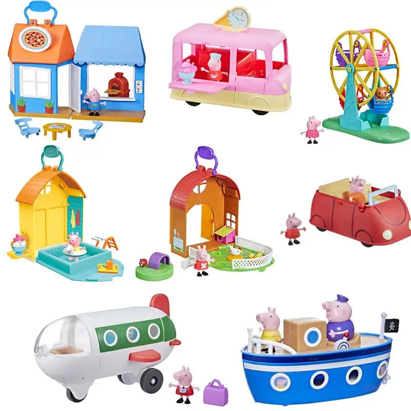 Hasbro Peppa Pig Peppas Adventures Peppas Family House Playset Train Car Airplane Preschool Toy Play House Toy Set
Hasbro Peppa Pig Peppas Adventures Peppas Family House Playset Train Car Airplane Preschool Toy Play House Toy Set