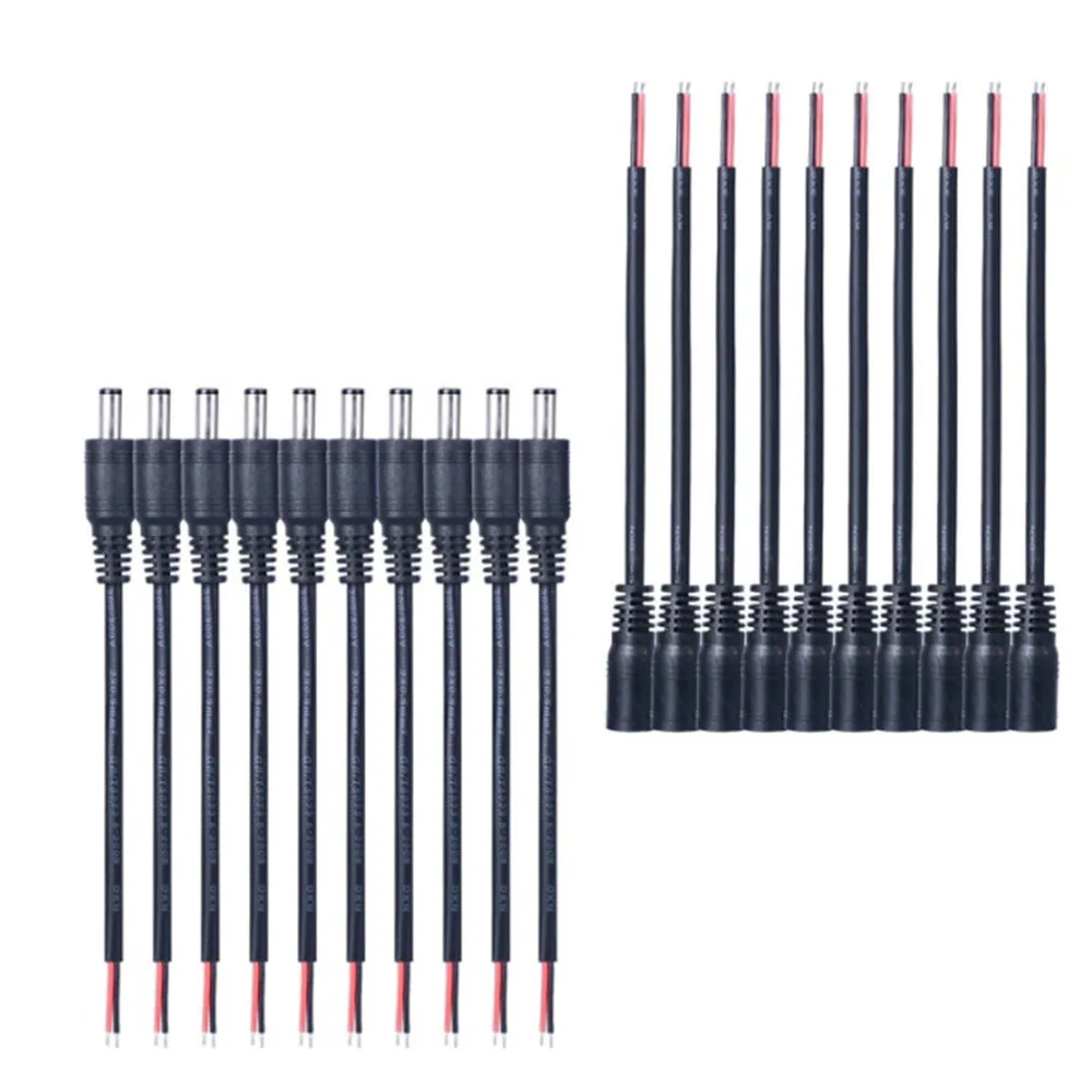 DC Male Female Connect Cable 2.1mm*5.5mm Power Jack Pigtail Connector Cord LED Strip Wire For CCTV Camera Router 2835 5050 Light
DC Male Female Connect Cable 2.1mm*5.5mm Power Jack Pigtail Connector Cord LED Strip Wire For CCTV Camera Router 2835 5050 Light