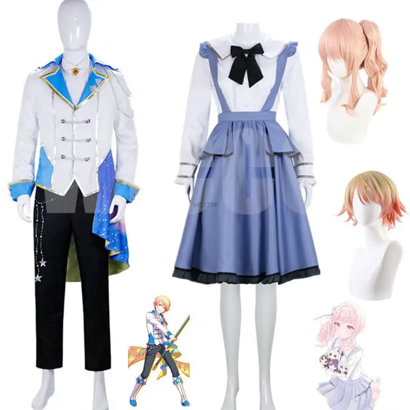 Project Sekai Colorful Stage! Tenma Tsukasa Akiyama Mizuki Ootori Emu Cosplay Costume Uniform Suits Stage Costumes Cosplay Wig
Project Sekai Colorful Stage! Tenma Tsukasa Akiyama Mizuki Ootori Emu Cosplay Costume Uniform Suits Stage Costumes Cosplay Wig