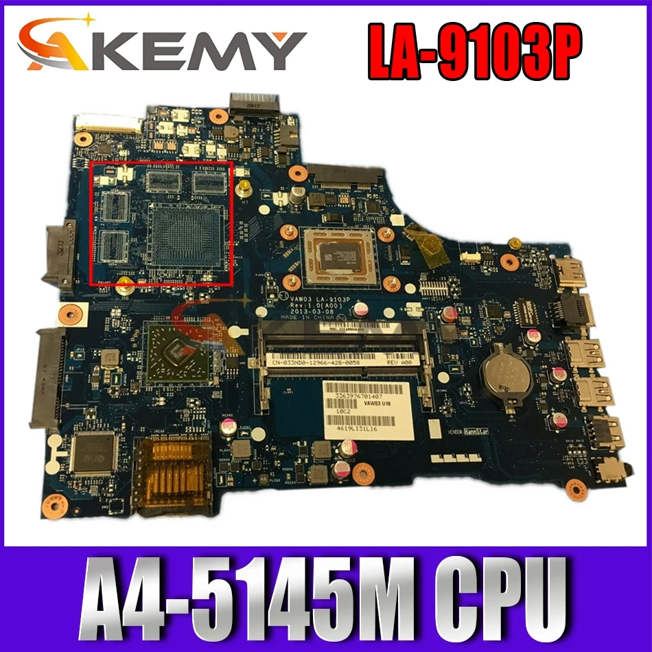 For DELL Inspiron M531R 5535 Laptop Motherboard A4-5145M CPU LA-9103P CN-02HXCX 02HXCX 2HXCX Tested 100% work
For DELL Inspiron M531R 5535 Laptop Motherboard A4-5145M CPU LA-9103P CN-02HXCX 02HXCX 2HXCX Tested 100% work