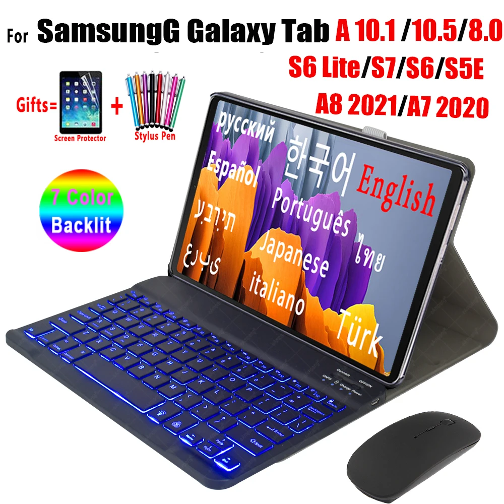 Чехол с клавиатурой с подсветкой для Samsung Galaxy Tab S7 11 S8 11,0 S6 Lite 2022 S5E A8 10,5 A7 10,4 A7 Lite 8,7 A 10,1 10,5 8,0
Чехол с клавиатурой с подсветкой для Samsung Galaxy Tab S7 11 S8 11,0 S6 Lite 2022 S5E A8 10,5 A7 10,4 A7 Lite 8,7 A 10,1 10,5 8,0