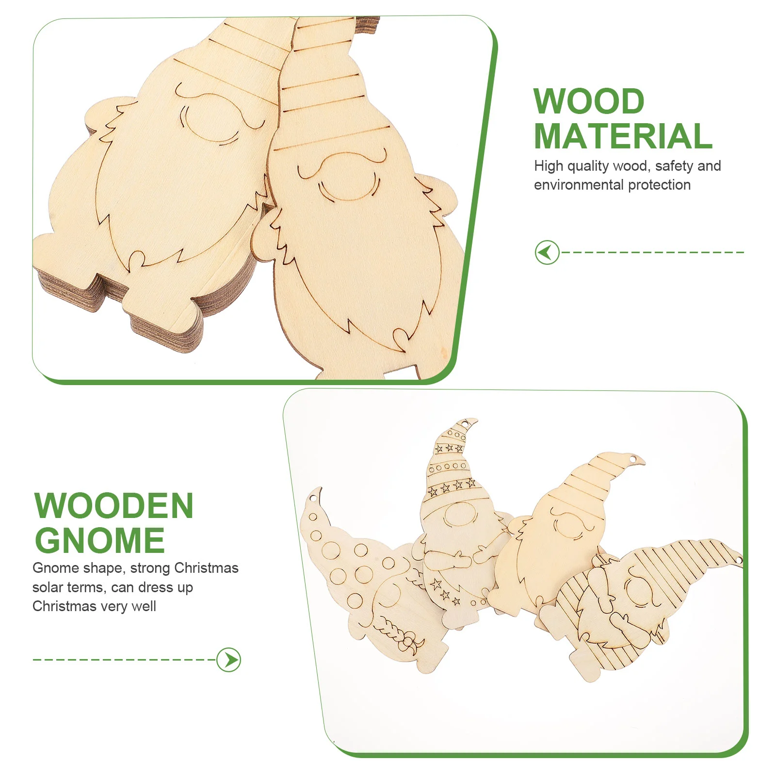 Gnome Wooden Wood Christmas Ornaments Cutouts Hanging Unfinished Slices Blank Diy Crafts Elf Tags Gnomes Tree Pendant Decoration
Gnome Wooden Wood Christmas Ornaments Cutouts Hanging Unfinished Slices Blank Diy Crafts Elf Tags Gnomes Tree Pendant Decoration