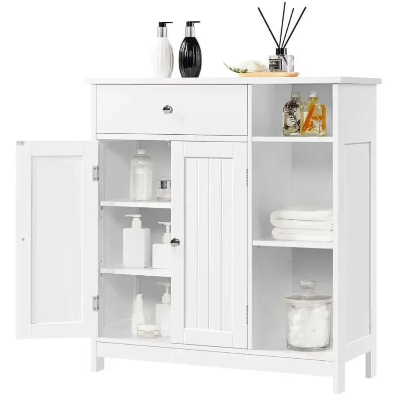 Easyfashion Large Storage Cabinet with Drawer for Bathroom Living Room, White
Easyfashion Large Storage Cabinet with Drawer for Bathroom Living Room, White