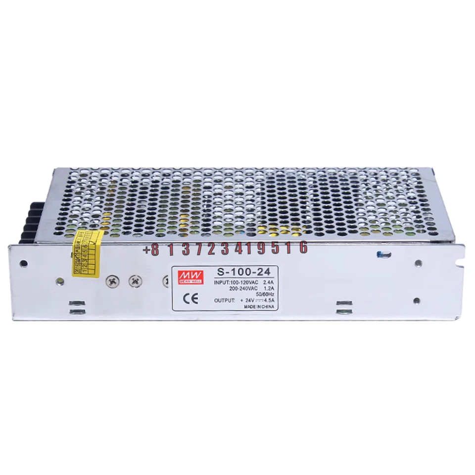 New 100w12v24v Switching Power Supply S-100-5v/12v/24v Driver Power Supply 220v Power Supply Variable Dc
New 100w12v24v Switching Power Supply S-100-5v/12v/24v Driver Power Supply 220v Power Supply Variable Dc