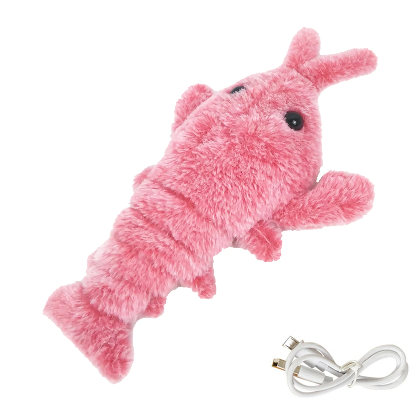 Interactive Pet Supplies Animal Dog Cat Toy Electric Jumping USB Rechargeable Stuffed Simulation Lobster Plush Shrimp Moving
Interactive Pet Supplies Animal Dog Cat Toy Electric Jumping USB Rechargeable Stuffed Simulation Lobster Plush Shrimp Moving