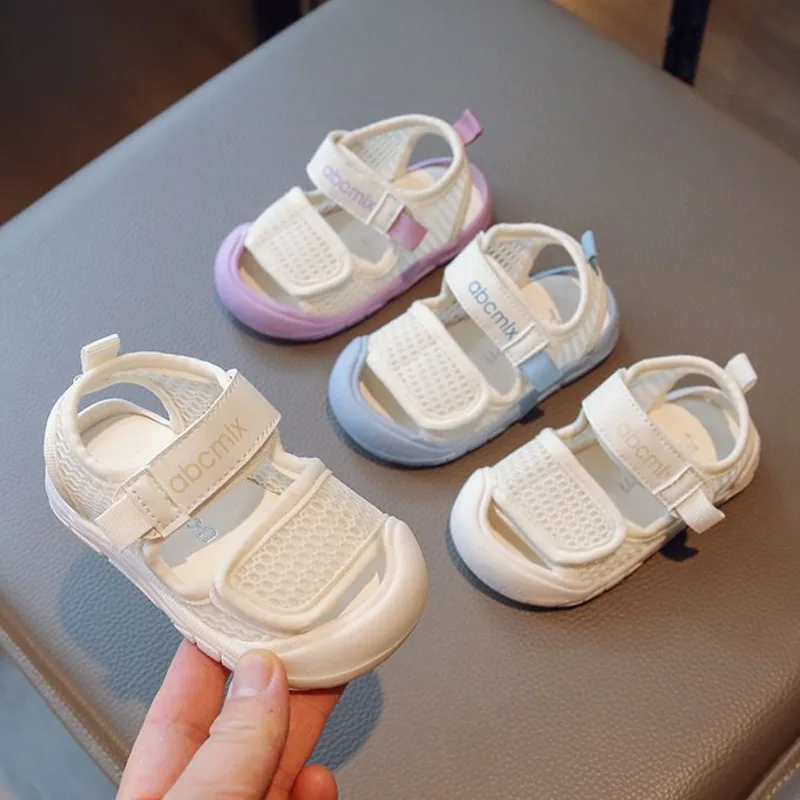 2023 Mesh Baby Boys Girls Sandals Breathable Hook Loop Sandals For Toddler Kids Soft Sole Anti Slip Barefoot Children Sandals
2023 Mesh Baby Boys Girls Sandals Breathable Hook Loop Sandals For Toddler Kids Soft Sole Anti Slip Barefoot Children Sandals