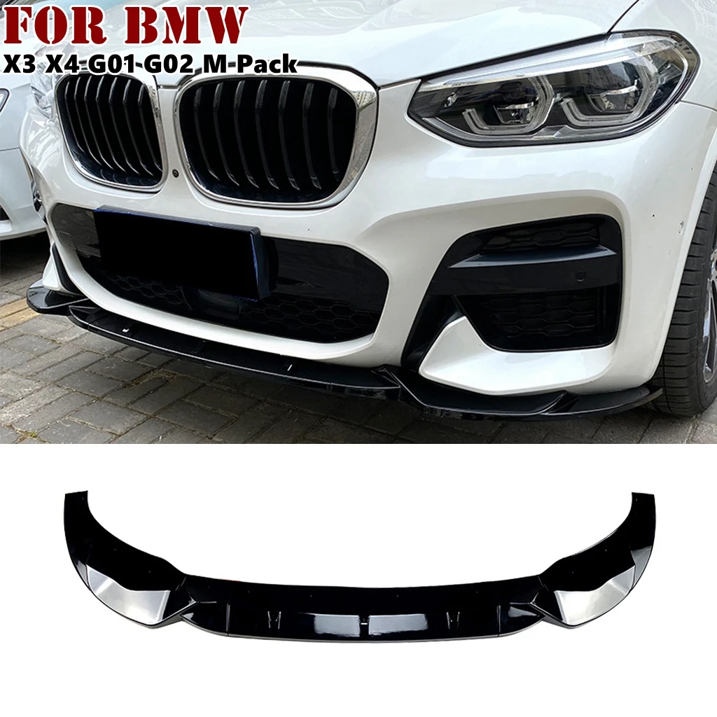 For BMW X3 X4 G01 G02 M Pack 2018 2019 2020 2021 Car Front Bumper Lip Splitter Diffuser Lip Body Kit Spoiler
For BMW X3 X4 G01 G02 M Pack 2018 2019 2020 2021 Car Front Bumper Lip Splitter Diffuser Lip Body Kit Spoiler