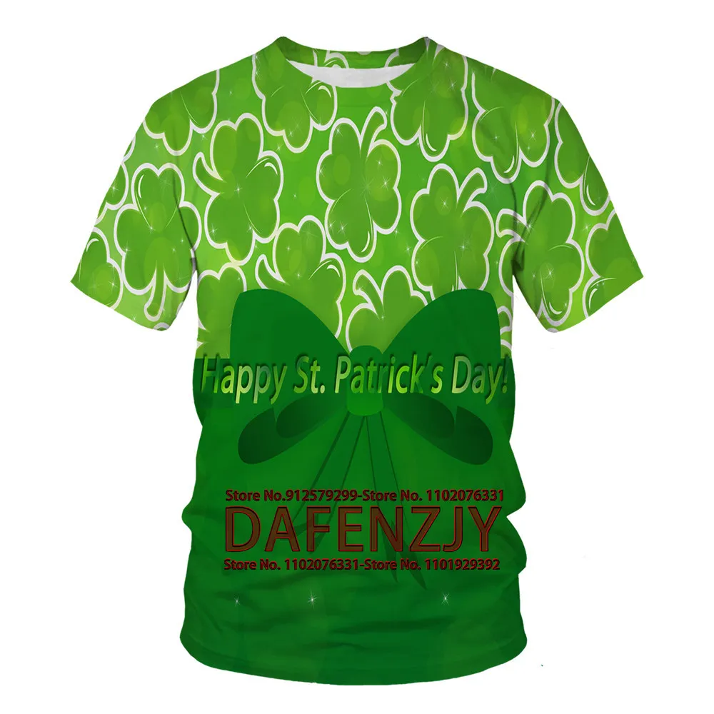 St.Patrick's Day 3D T Shirt For Men Fashion Hip Hop O-neck Short Sleeve Tops Abstract Harajuku Men's T-shirts
St.Patrick's Day 3D T Shirt For Men Fashion Hip Hop O-neck Short Sleeve Tops Abstract Harajuku Men's T-shirts
