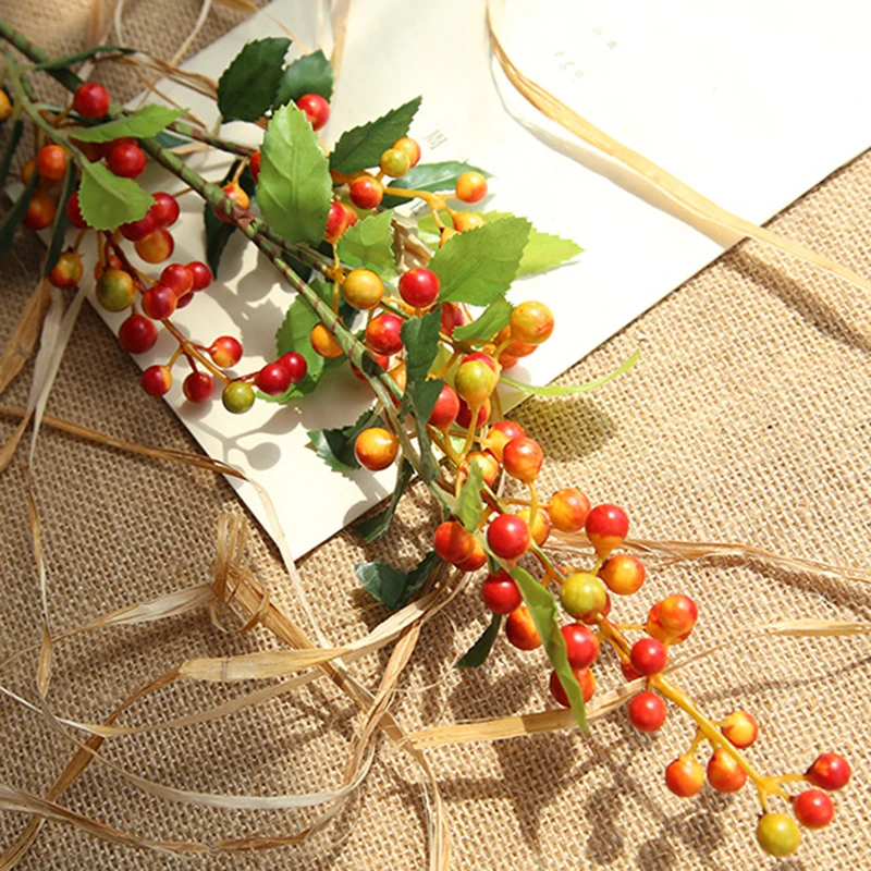 Red Christmas Fruit Foam Berry Artificial Flower Bouquet Plants Room Home Wedding Party Decoration Foam Flower Gifts
Red Christmas Fruit Foam Berry Artificial Flower Bouquet Plants Room Home Wedding Party Decoration Foam Flower Gifts