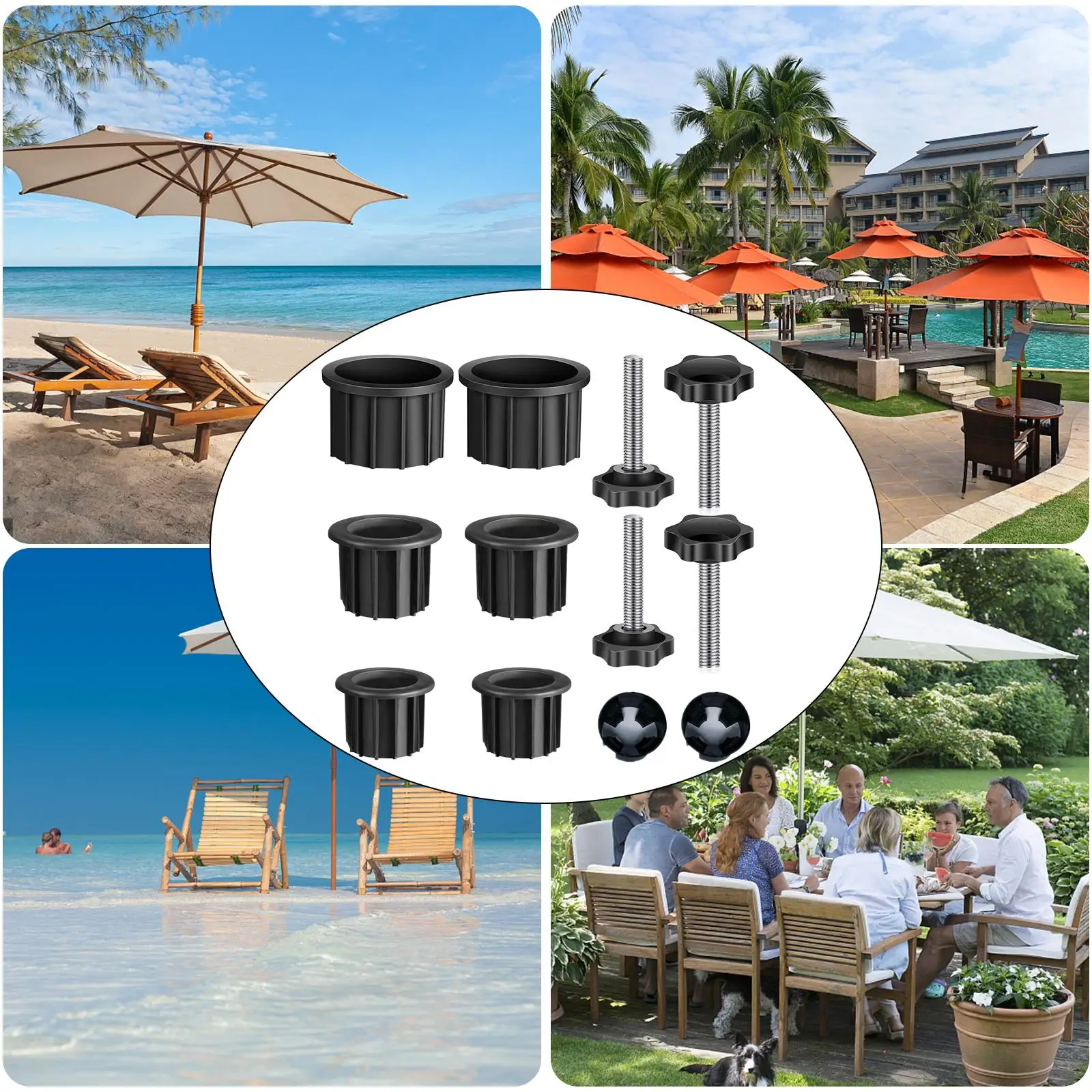 Outdoor Patio Umbrella Base Stand Replacement Parts Umbrella Base Bracket Camping Hiking Accessories Equipments
Outdoor Patio Umbrella Base Stand Replacement Parts Umbrella Base Bracket Camping Hiking Accessories Equipments
