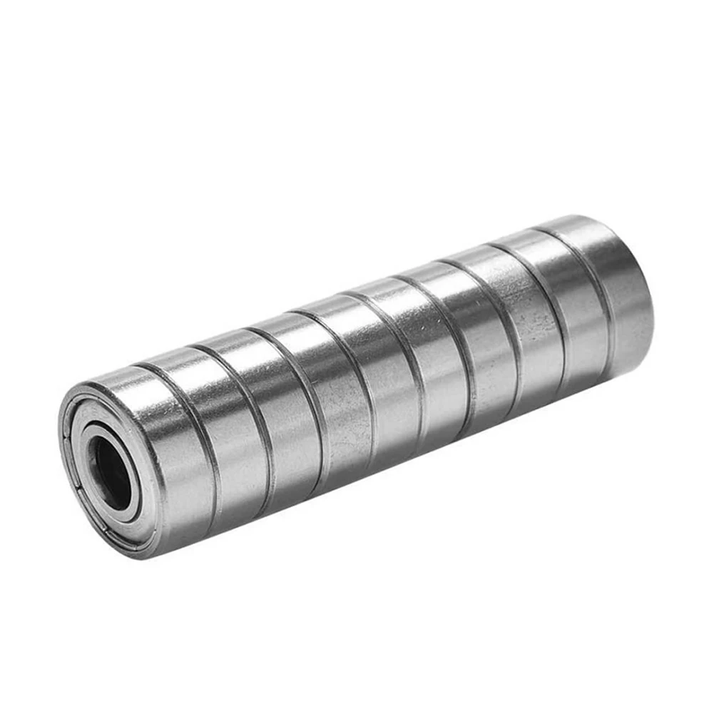 10pcs 608ZZ Ball Bearings Carbon Steel Single Row 8x22x7mm ABEC-7 Deep Groove Miniature Bearings for Skateboard Scooter
10pcs 608ZZ Ball Bearings Carbon Steel Single Row 8x22x7mm ABEC-7 Deep Groove Miniature Bearings for Skateboard Scooter