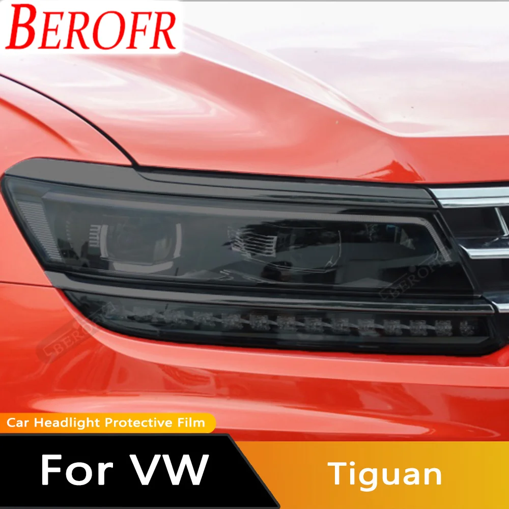 Car Headlight Protective Film Headlamp Transparent Smoke Black TPU Sticker For Volkswagen VW Tiguan 17-19 2020-2022 Accessories
Car Headlight Protective Film Headlamp Transparent Smoke Black TPU Sticker For Volkswagen VW Tiguan 17-19 2020-2022 Accessories