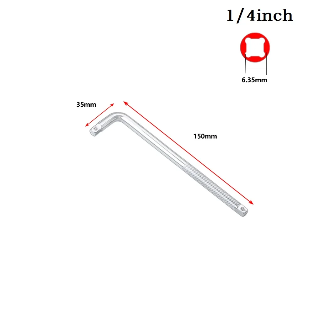 L Type Bent Bar Extension L-Type Shaped Double End Non-Slip Socket Bent Bar 1/2 1/4 3/8 Wrench Hand Tools Power Tools
L Type Bent Bar Extension L-Type Shaped Double End Non-Slip Socket Bent Bar 1/2 1/4 3/8 Wrench Hand Tools Power Tools