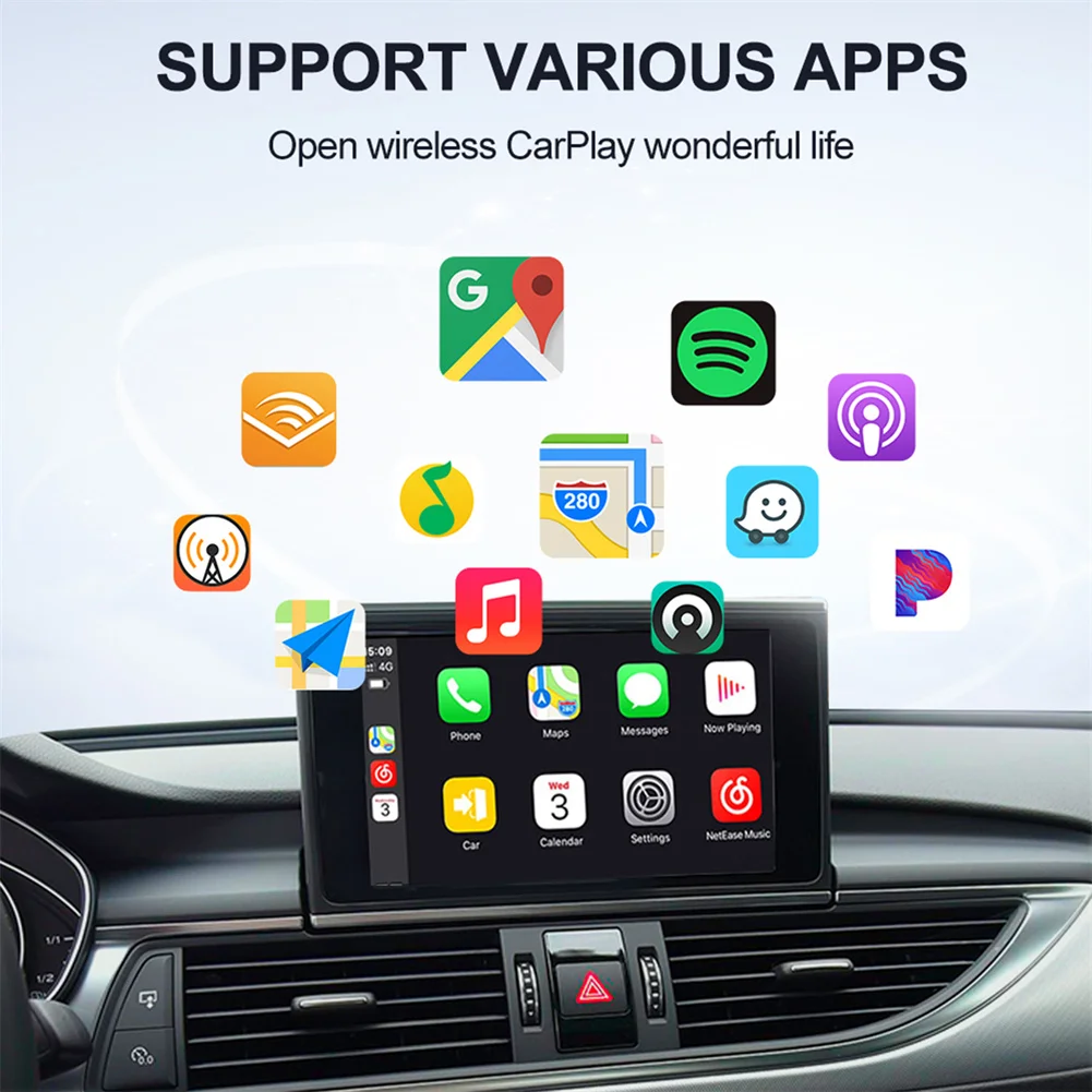 2022 Carlinkit 3.0 New Version Wireless Applepie Carplay Adapter For 222222222222222222222 Carbon Fiber Shell
2022 Carlinkit 3.0 New Version Wireless Applepie Carplay Adapter For 222222222222222222222 Carbon Fiber Shell