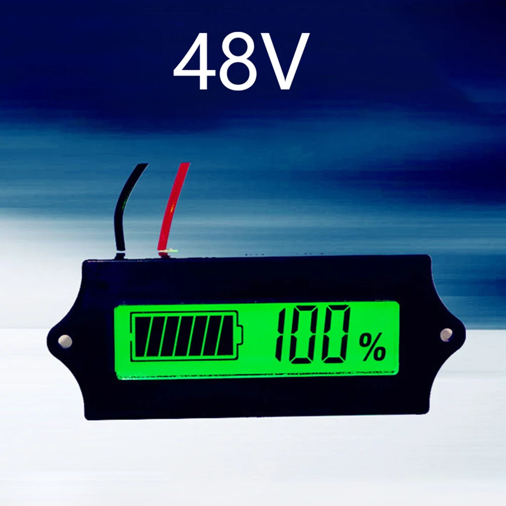 12-48V Leadacid Battery Capacity Indicator LCD Digital Display Battery Power Tester 3mA LCD Display Voltmeter Voltage Gauge
12-48V Leadacid Battery Capacity Indicator LCD Digital Display Battery Power Tester 3mA LCD Display Voltmeter Voltage Gauge