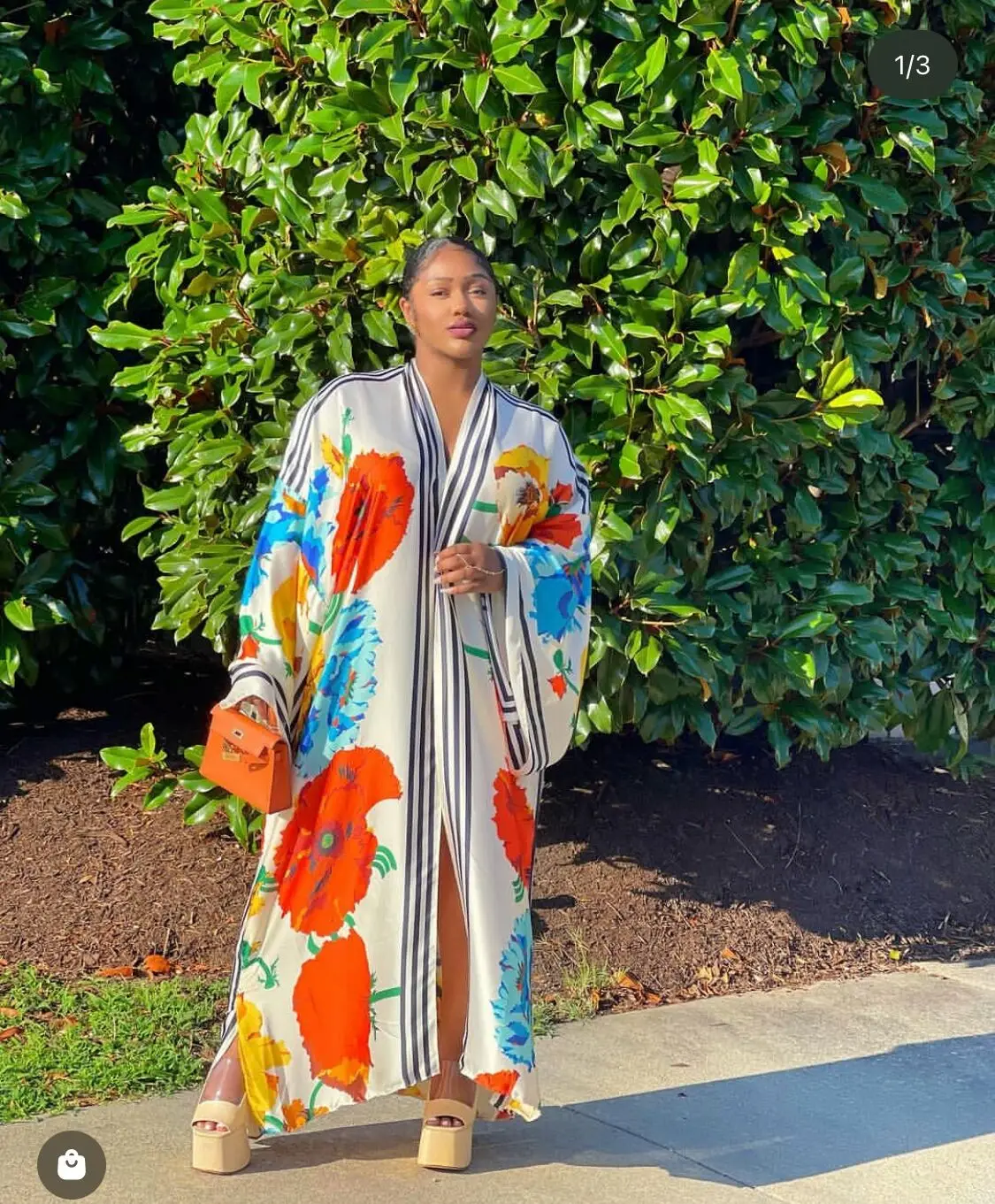 

Europe Elegant Summer Sexy Lady Silk Printed Patchwork Long Sleeve Cardigans African Blogger Newest Loose Streetwear Duster Coat