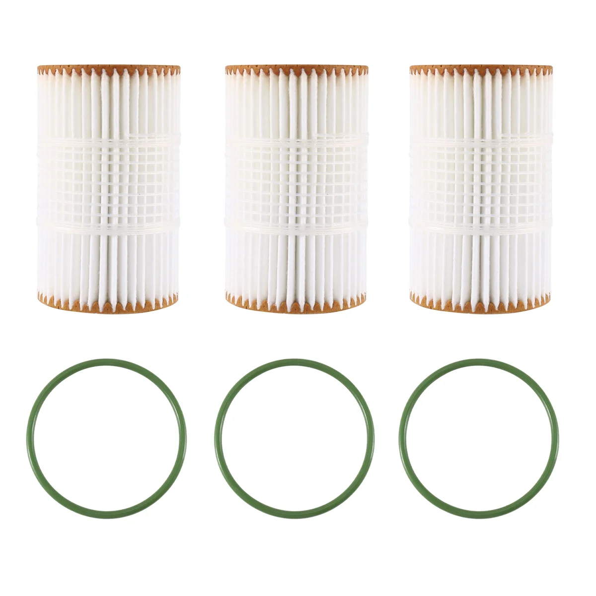 3Pcs Engine Oil Filter for Audi A5 S5 A6 A7 Q7 3.0T 06E115466B / 06E115466E / 06E115562H
3Pcs Engine Oil Filter for Audi A5 S5 A6 A7 Q7 3.0T 06E115466B / 06E115466E / 06E115562H