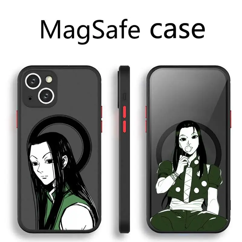 Illumi Zoldyck Hunter x Hunter Phone Case Transparent Magsafe Magnetic Magnet For iPhone 13 12 11 Pro Max Mini Wireless Charging
Illumi Zoldyck Hunter x Hunter Phone Case Transparent Magsafe Magnetic Magnet For iPhone 13 12 11 Pro Max Mini Wireless Charging