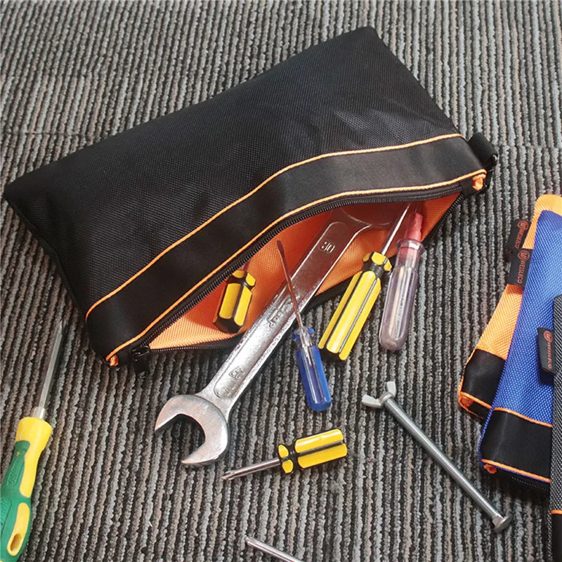 Electrician's Tool Bag Durable Oxford Cloth Multifunctional Repair Tool Storage Bag Outdoor Portable Zipper Tool Storage Bag
Electrician's Tool Bag Durable Oxford Cloth Multifunctional Repair Tool Storage Bag Outdoor Portable Zipper Tool Storage Bag