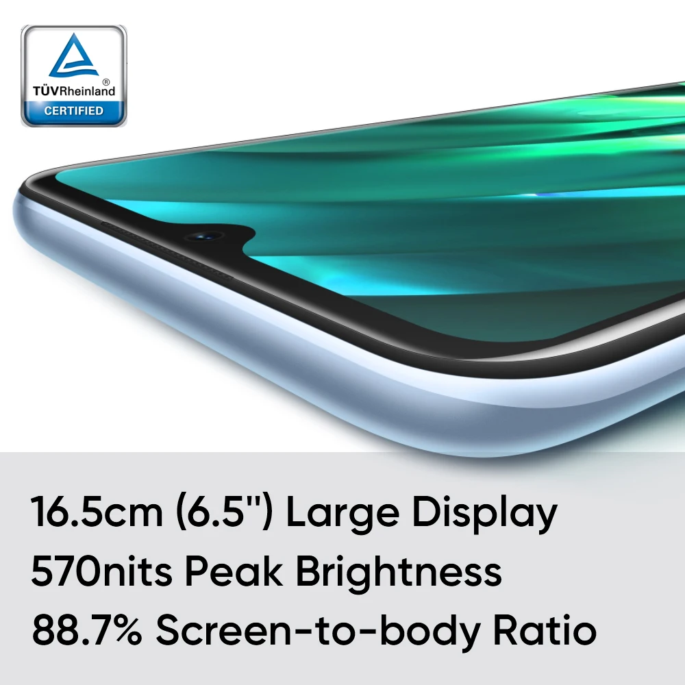 Смартфон realme C25S восемь ядер экран 6000 дюйма 4 Гб + 6 5 ГБ | Мобильные телефоны и