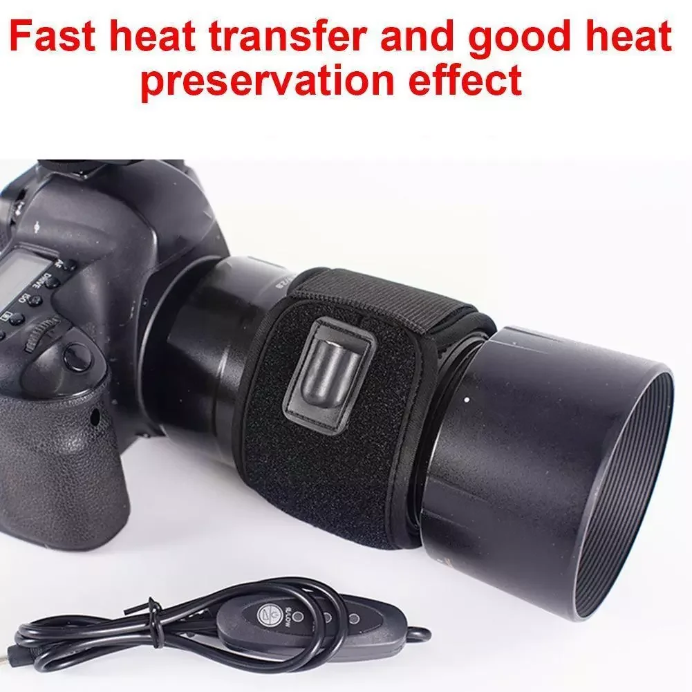 Temperature Control Camera Lens Heater USB Interface With Condensation Heating Defogging Telescopes Prevention S3Q1
Temperature Control Camera Lens Heater USB Interface With Condensation Heating Defogging Telescopes Prevention S3Q1