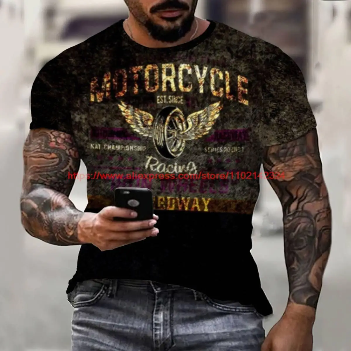New Summer Men's T-Shirts Short Sleeve Workers Clothing O Neck Auto Accessories Harajuku Design Print Casual Fashion Retro
New Summer Men's T-Shirts Short Sleeve Workers Clothing O Neck Auto Accessories Harajuku Design Print Casual Fashion Retro