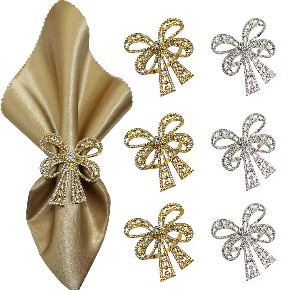 6 шт./набор, блестящие свадебные салфетки с бантом
6 шт./набор, блестящие свадебные салфетки с бантом