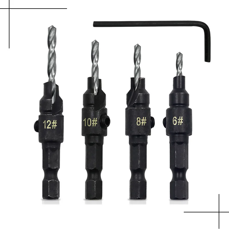 Hex Shank Type Thread Metric Screw Bit Drill Bits Core Drilling Tool Woodworking Tools Hand Tools High Speed Steel
Hex Shank Type Thread Metric Screw Bit Drill Bits Core Drilling Tool Woodworking Tools Hand Tools High Speed Steel