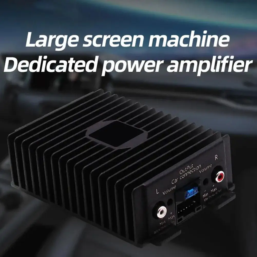 

Автомобильный усилитель DSP аудио EQ звуковые эффекты HIFI 80 Вт * 4 Высокая точность мощность 20 Гц-20 кГц для системы Android автомобильный усилитель мощности W6E4