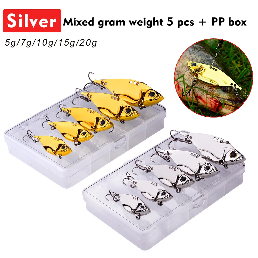 Fishing Spoon VIB Fishing Lure Metal Hard Bait Sinking Jigs Lifelike Swimbait For Saltwater Freshwater Trolling Lure Tackle
Fishing Spoon VIB Fishing Lure Metal Hard Bait Sinking Jigs Lifelike Swimbait For Saltwater Freshwater Trolling Lure Tackle