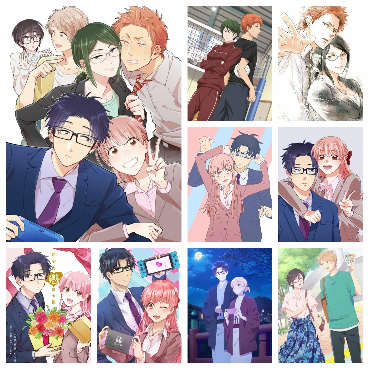 5D DIY Anime Diamond Rhinestones Painting Wotakoi Poster Art Kit Cross Stitch Embroidery Full Drill Mosaic Craft Home Decor Gift
5D DIY Anime Diamond Rhinestones Painting Wotakoi Poster Art Kit Cross Stitch Embroidery Full Drill Mosaic Craft Home Decor Gift