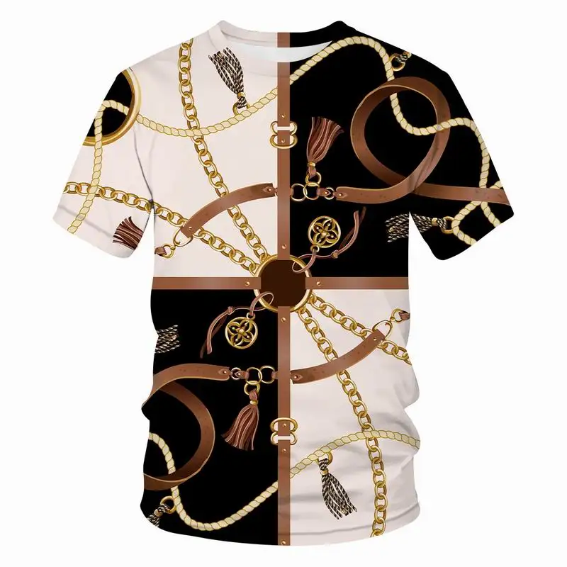 KeKe 2022 Luxury high-end pattern 3D Print Men's T Shirt O Neck Short Sleeve Funny Streetwear Summer Loose Male Oversized Tops
KeKe 2022 Luxury high-end pattern 3D Print Men's T Shirt O Neck Short Sleeve Funny Streetwear Summer Loose Male Oversized Tops