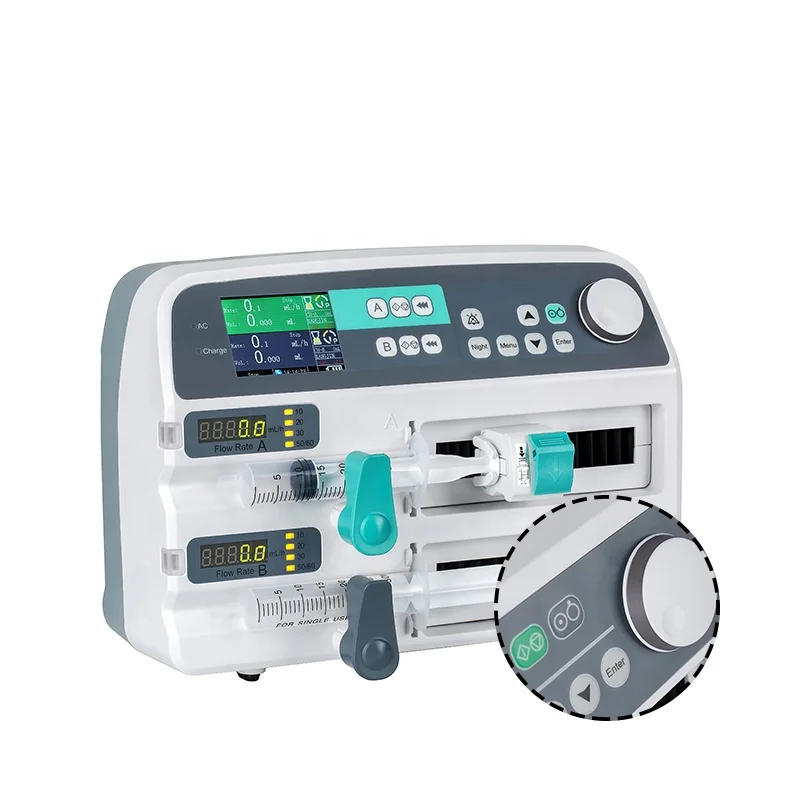 

IN-G702 Medical Electric Automatic double Channel Syringe driver/syringe pump