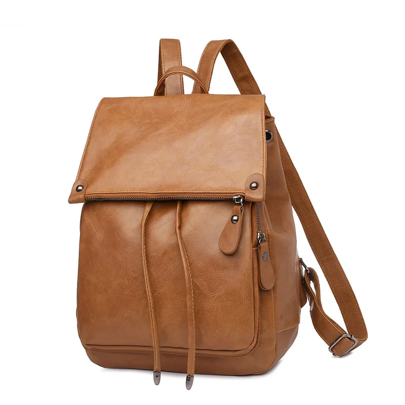 Women Large Capacity Backpack of High Quality Female Vintage Leather Bag Travel Bagpack Ladies Multifunctional Bookbag Rucksack
Women Large Capacity Backpack of High Quality Female Vintage Leather Bag Travel Bagpack Ladies Multifunctional Bookbag Rucksack