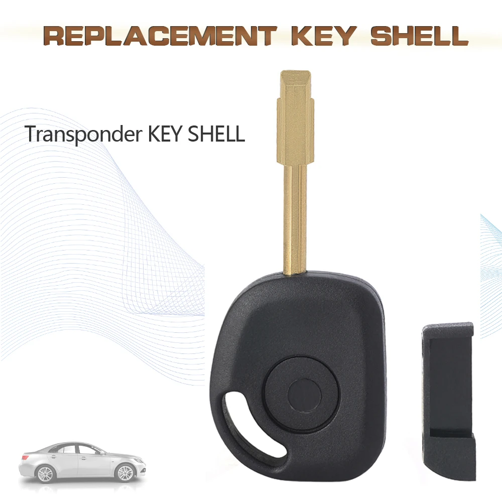 KEYECU Transponder Key Shell Case Fob for 2000-2018 Jaguar S X Type XJ8 XJR With Uncut Blade
KEYECU Transponder Key Shell Case Fob for 2000-2018 Jaguar S X Type XJ8 XJR With Uncut Blade